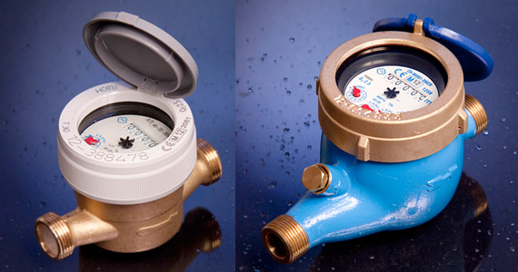 Installing procedure for water meters: single and multijet turbine model