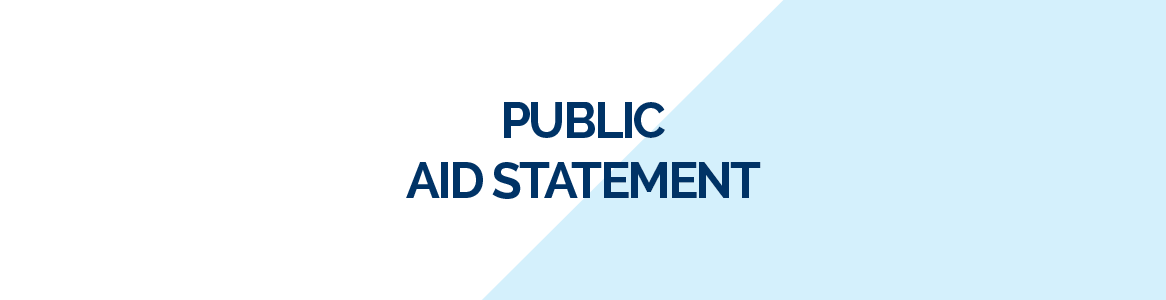 Public aid statement.