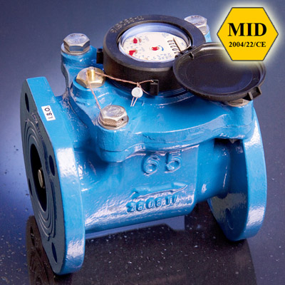 WARF Helical vane Woltmann meter, with dry dial and removable mechanism, for cold water, MID MI001 approved WARF Helical vane Woltmann meter, with dry dial and removable mechanism, for cold water, MID MI001 approved